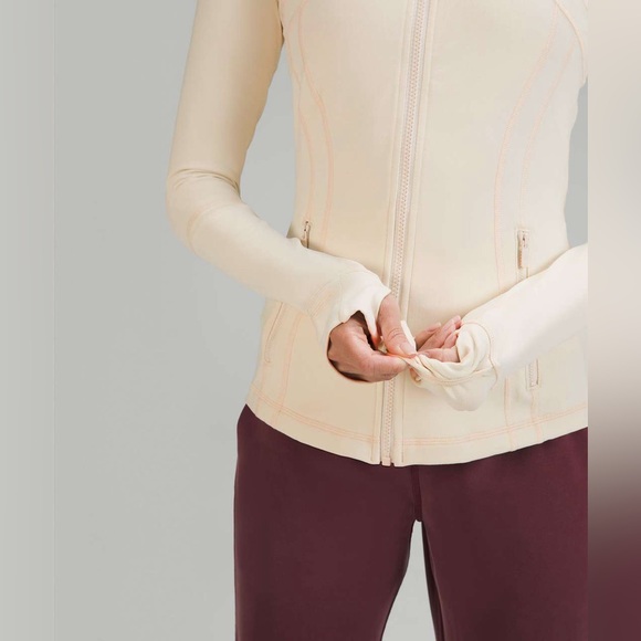 Lululemon Define Jacket *Luon |Size 8 White Opal - Picture 3 of 11